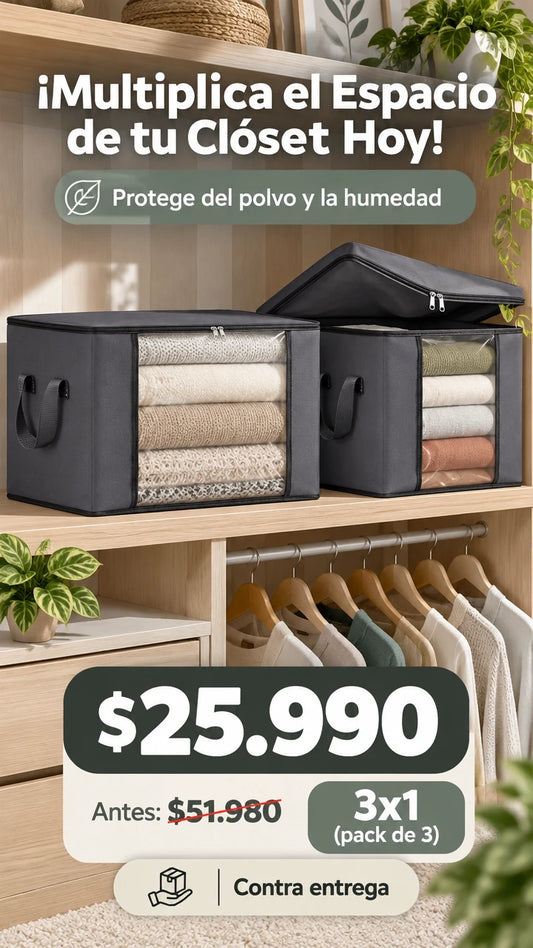 clothes storage bags 1 + clothes storage bags 2
